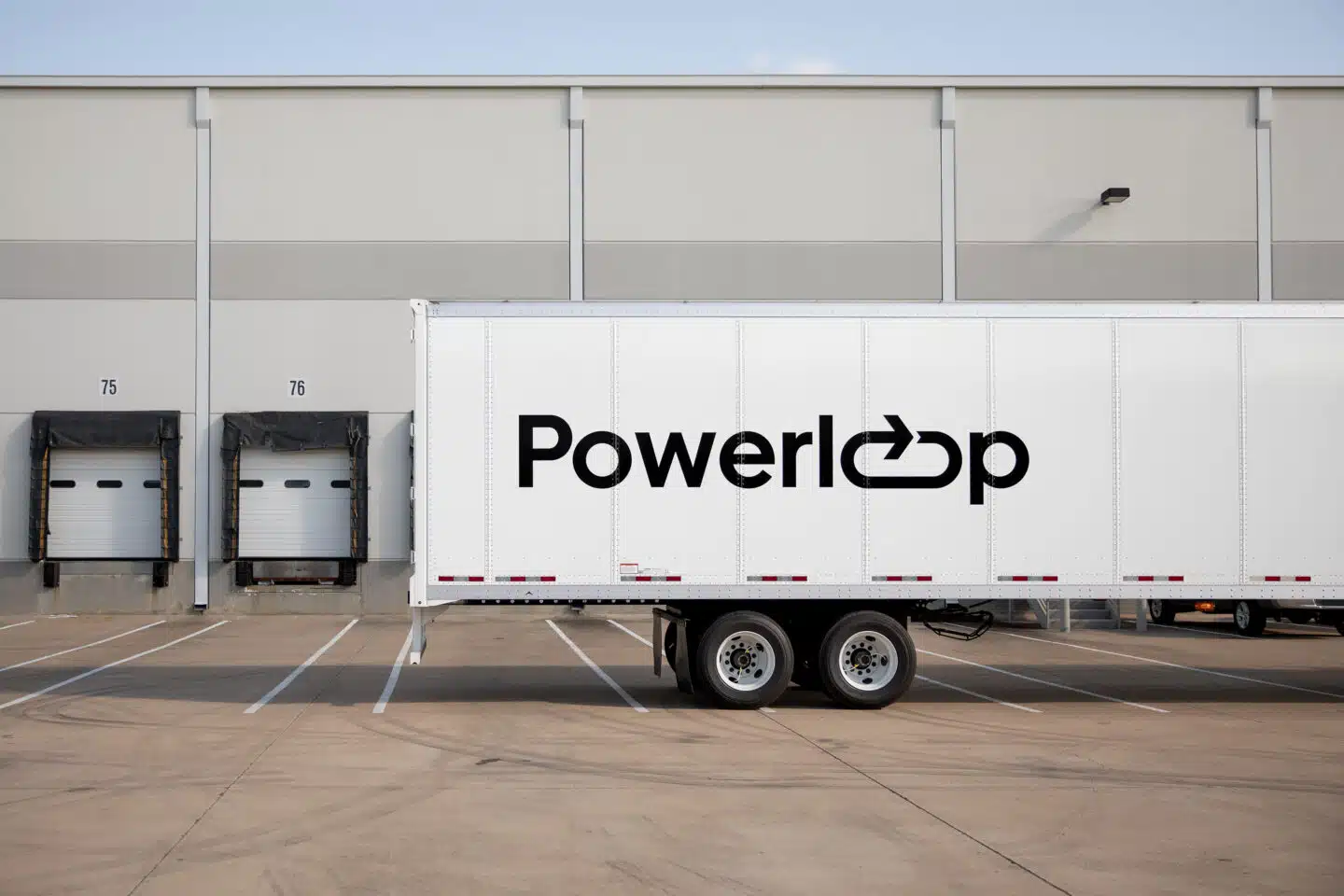 powerloop Truck with Powerloop logo
