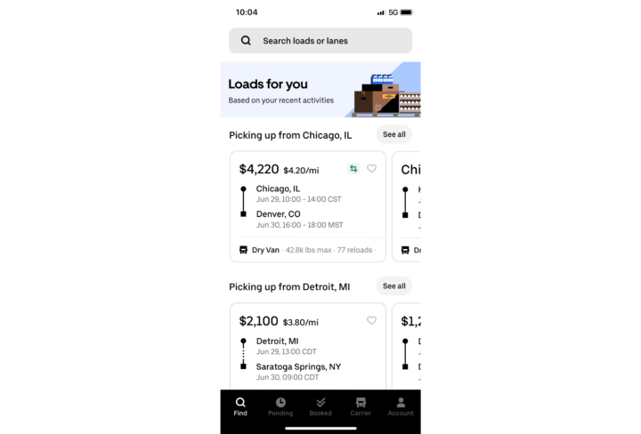Carrier App